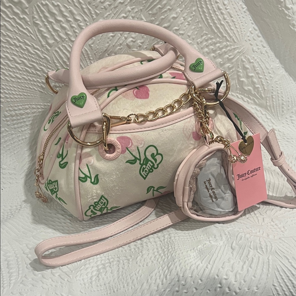 NWT Light Pink Cherry Gelato Satchel!!!